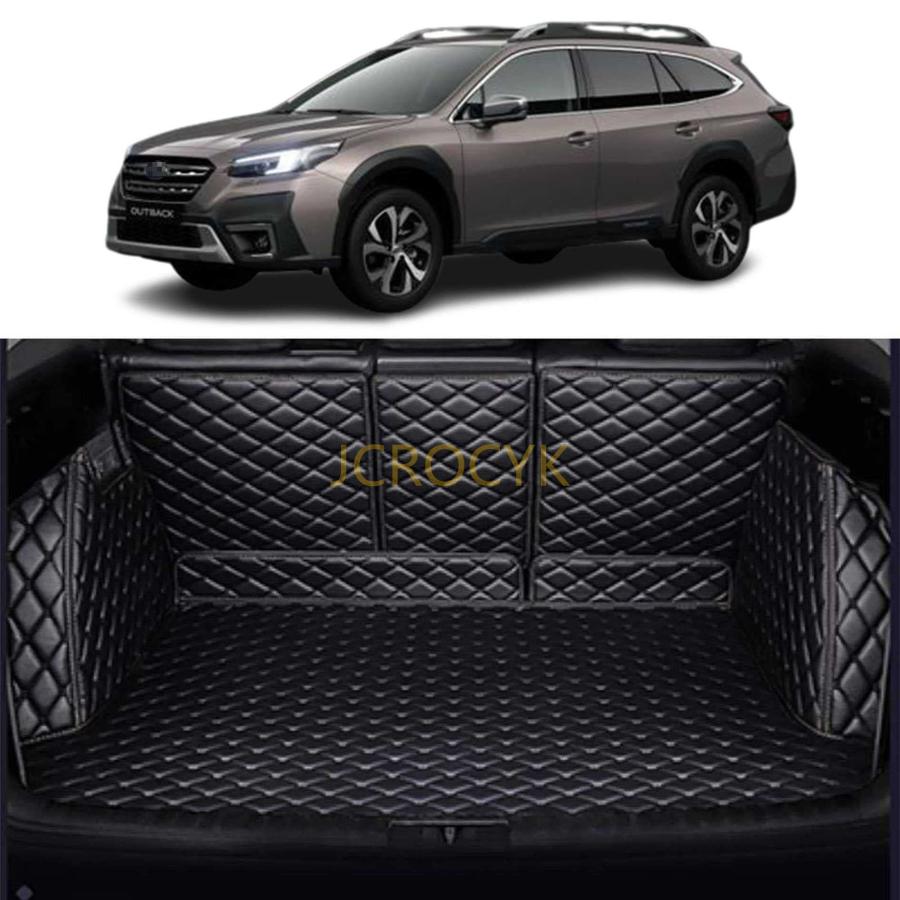 新型レガシィアウトバックBT5 用のラゲージマット XPE レザー ラゲッジ