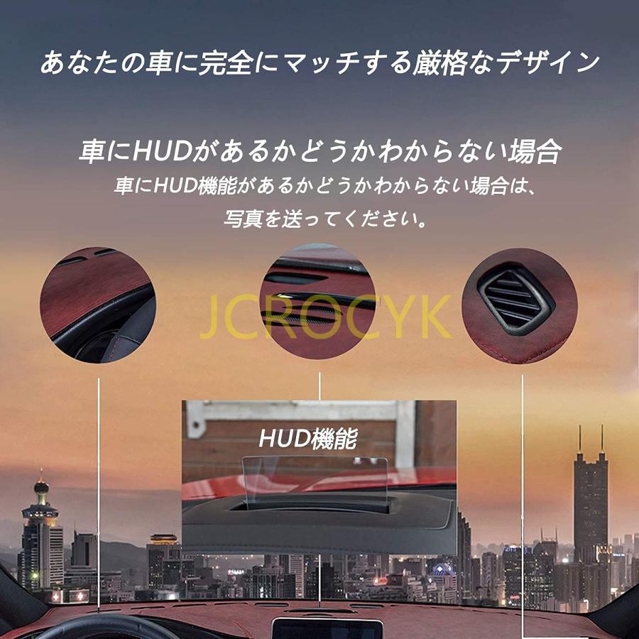 レザー 素材】ダッシュボードマット適合ジープ グランド チェロキー