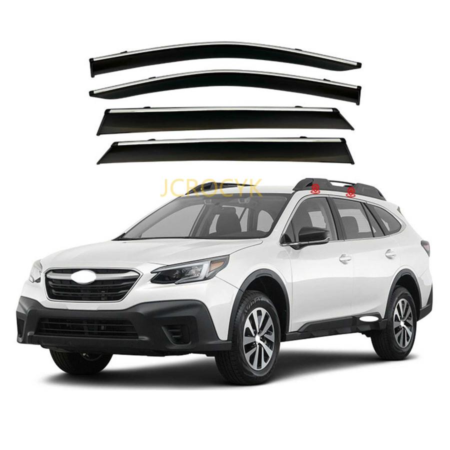 Subaru アウトバックBT5 純正バイザー　ブラックアウト化済　未装着新品 okamoto-p_f0017an000