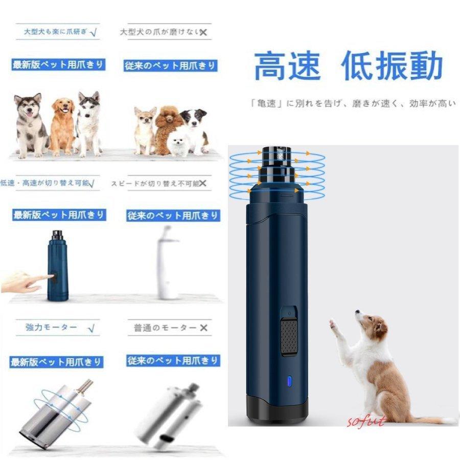 ネイルクリッパー ペットネイルクリッパー 猫用犬用有料耐久性usbフェレット小型ペット メーカー再生品