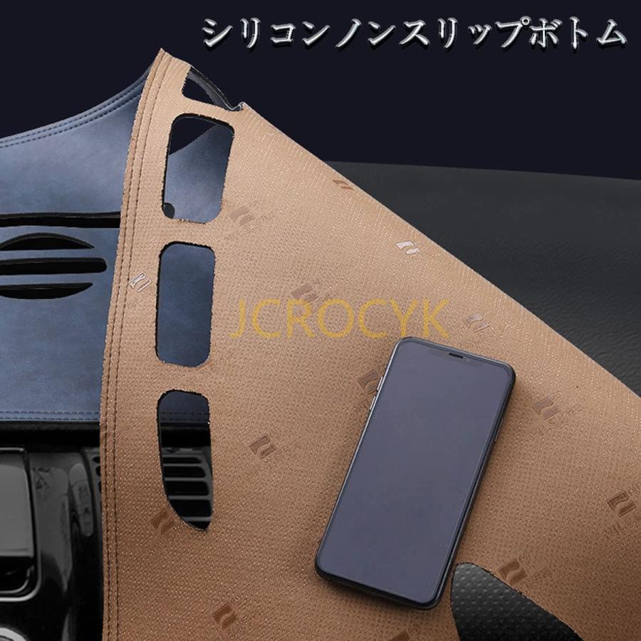 JB64/JB74 ジムニー/ジムニーシエラ専用 ダッシュマットブラウン レザー素材】 ダッシュボードマット スズキ 新型ジムニー/シエラ JIMNY