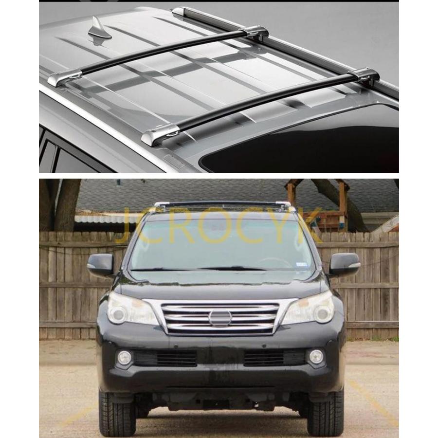 レクサス gx gx480 gx460 2010-2021 ルーフラック ルーフレール クロス
