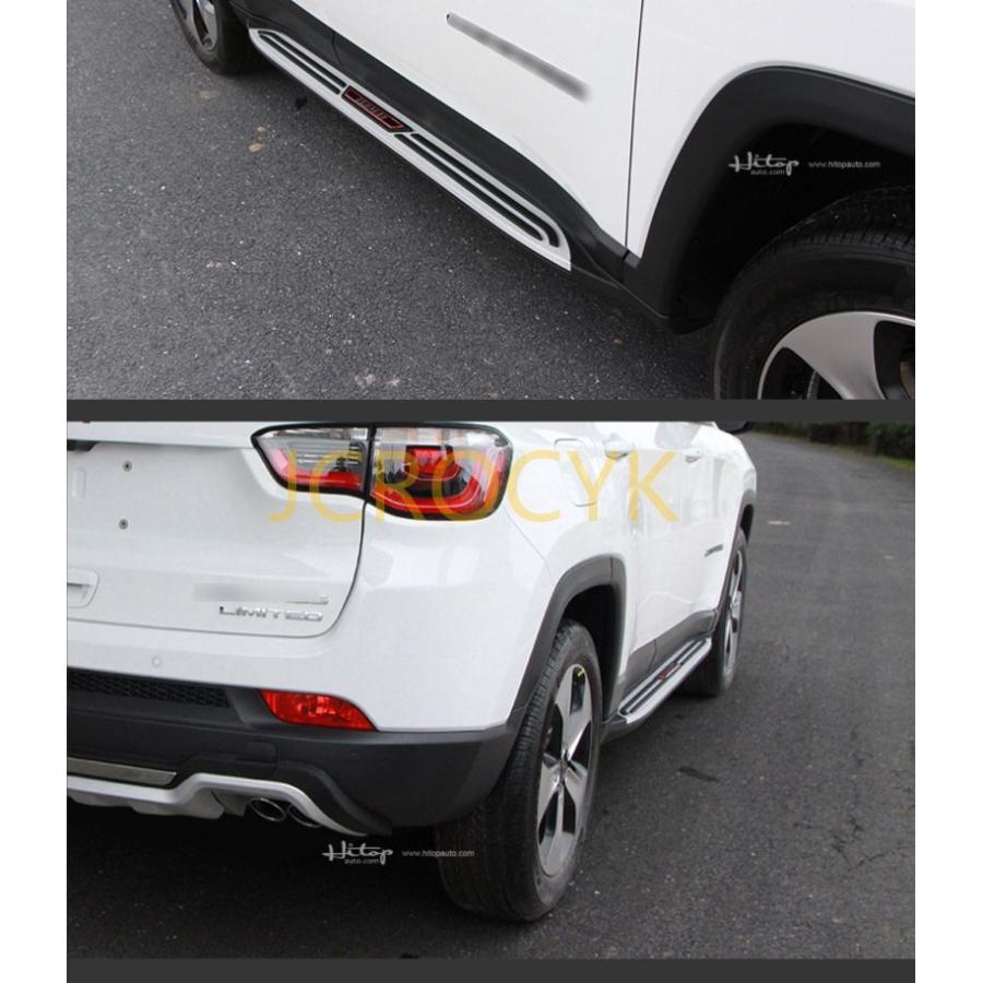 【引取限定】Jeep COMPASS ランニングボード　新品 ジープコンパス2017-2020 2021 2022 2023、ランニングボード サイド