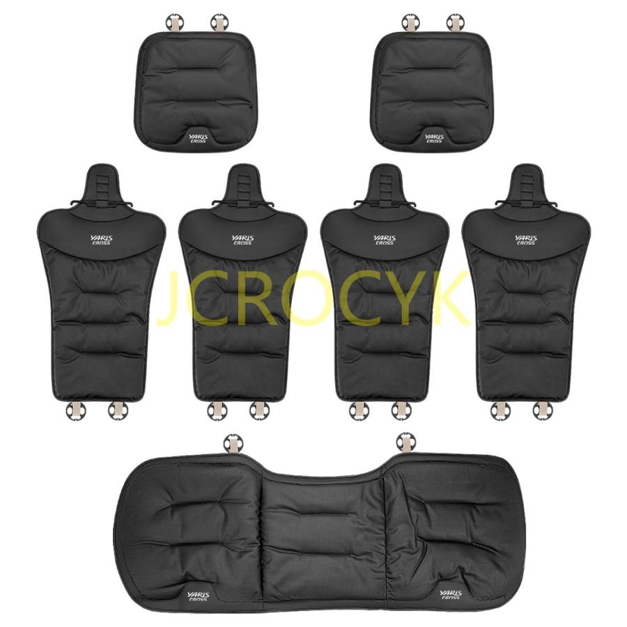 ヤリスクロス 専用 車 シート クッション 厚型 YARiS CROSS ロゴ付き