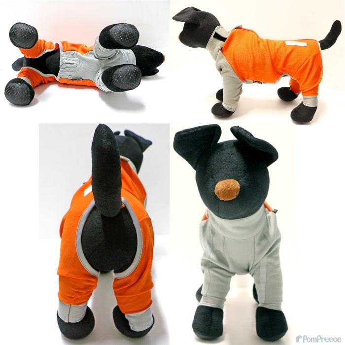 【30％OFF】 犬 服 背中開き 冬 撥水 防寒 オス メス 超小型犬 アウトドア・レジャーフード付 スーパーストレッチコート 2号 2117 ポンポリース ※返品交換不可 | PomPreece | 13