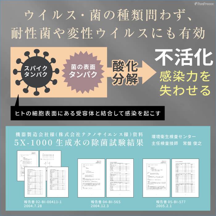 ペット 消臭 除菌 除菌水 次亜塩素酸水 マナー 除菌水 舐めても安心 自社生産アミアンピュア60/単品 次亜塩素酸水 1000ml 詰替用 ポンポリース | PomPreece | 03