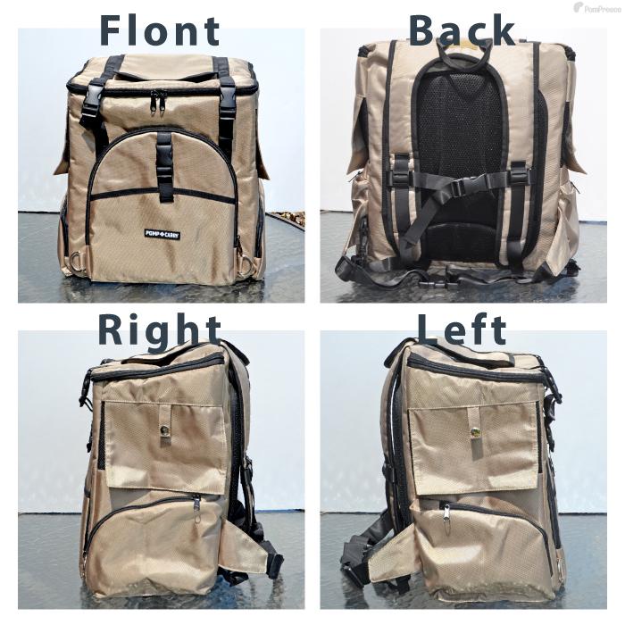 PomPreece（ポンポリース） 耐荷重12kg ペットキャリー リュック 前