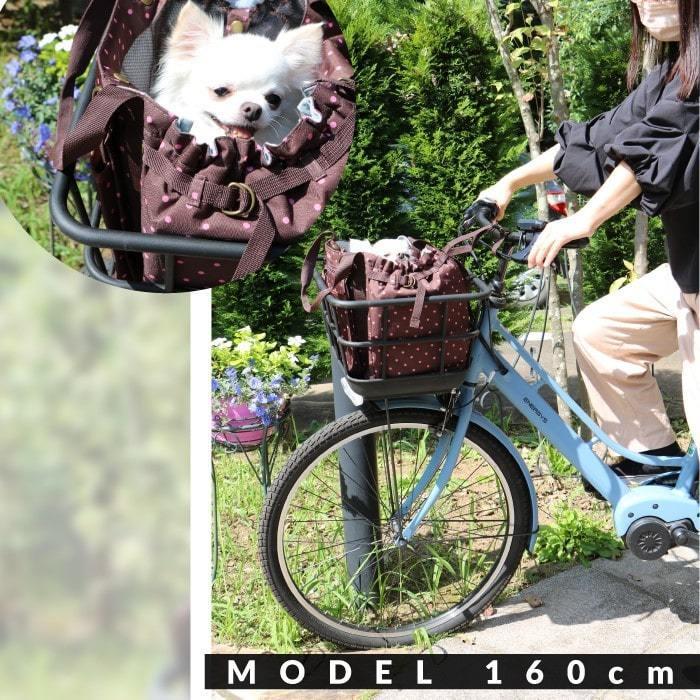 【50%OFF】 犬 猫 キャリーバッグ お散歩バッグ ペットキャリー 飛び出し防止 おでかけ 通院 軽量 自転車 サイクリングバッグ＆キャリー 5563 ※返品交換不可 | PomPreece | 12