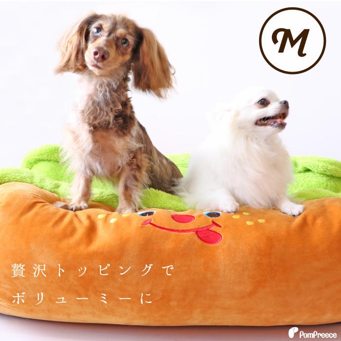 ポンポリース　高反撥エアプレーンマット　サイズL 犬用 PomPreece（ポンポリース） 犬猫用ベッド ホットドッグベッド 中綿