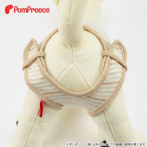 エリザベスカラー が苦手な子に オーガニック 術後ケア 傷口保護 犬用 術後服 術後カバーオール オーガニックボーダ2〜5号 ポンポリース 5874 | PomPreece | 04