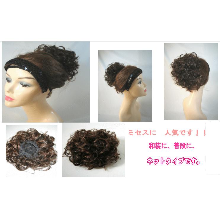 ウイッグ/ウィッグ/和装つけ毛/非耐熱/ネットタイプ/ウィッグ/ウイッグ