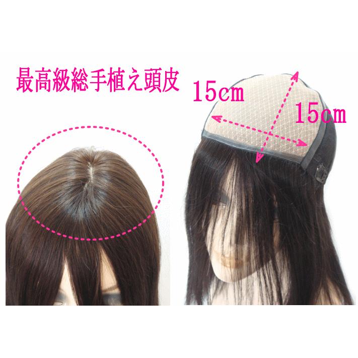 最高級総手植え 人毛フルウィッグ 医療用お勧め 最高級レミー 人毛100 
