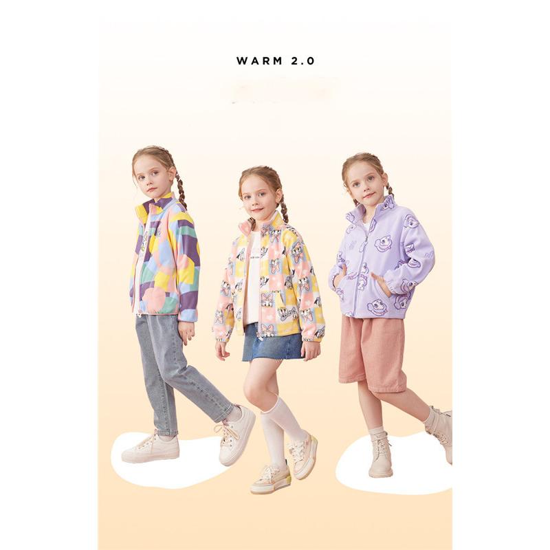アウター キッズ 子供服 女の子 ベビー ディズニー Disney モコモコ かわいい 冬 おしゃれ 子供 コート ジャケット キッズ