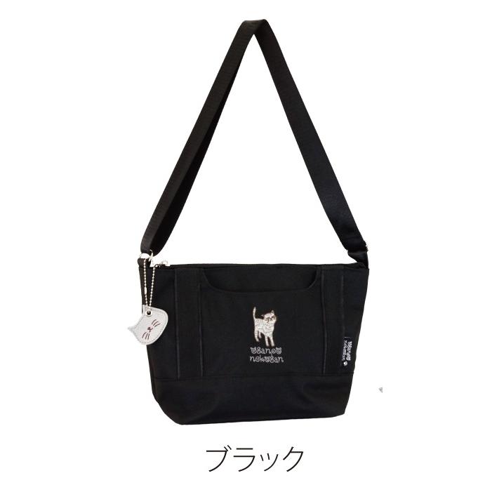 カジュアル 猫モチーフ 刺繍 ショルダー トート 手提げ バッグ  キャット 猫雑貨 |  | 01