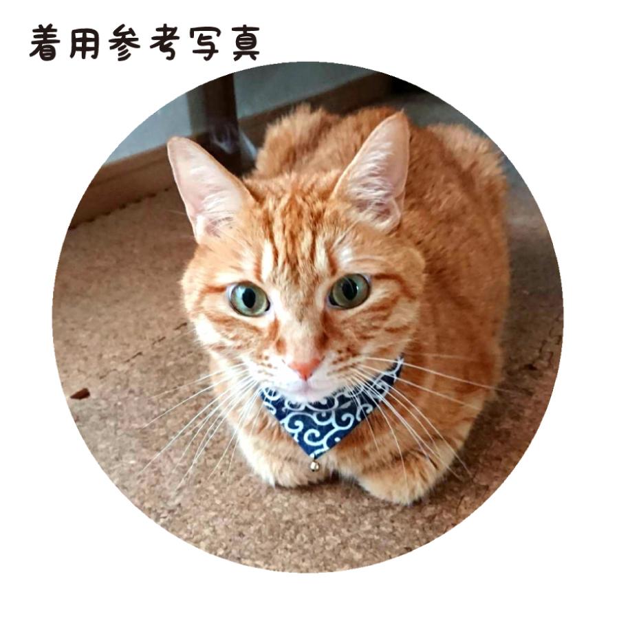 ねこのもの リバーシブルバンダナ首輪 ハンドメイド 手作り 日本製 ねこ市 ペット用アクセサリー Pompon Rouge 通販 Yahoo ショッピング