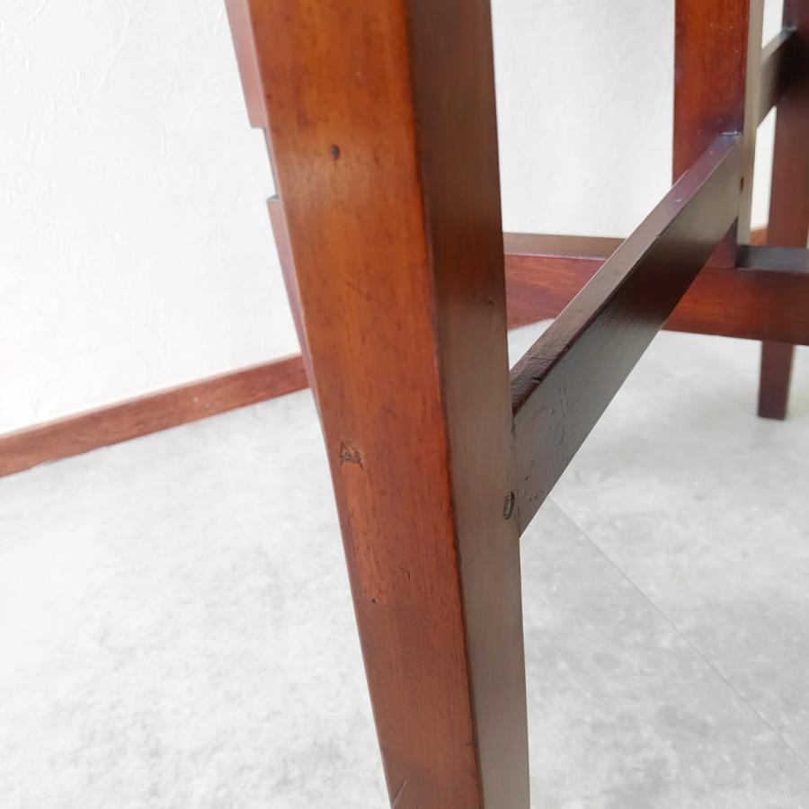 アンティーク フォールディングテーブル 折り畳み 折りたたみ 丸