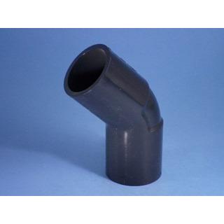 HI継手　45L(45°エルボ)　50　水道用耐衝撃性硬質ポリ塩化ビニル管用継手 | アロン化成