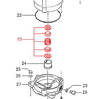 ツルミポンプ 一般工事排水用水中ハイスピンポンプ 非自動型 HS2.4S
