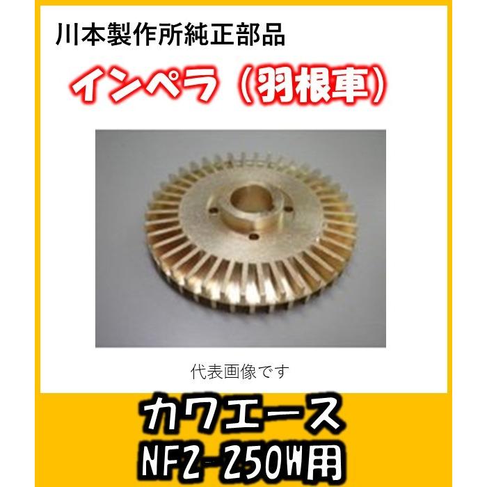 川本ポンプ カワエース用インペラ 羽根車 高級感 NF2−250用 ついに再販開始 9 N-60