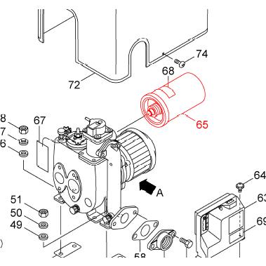 川本ポンプ カワエースジェット JF1500用 アキュムレータ() PTB3