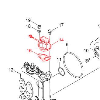 川本ポンプ 川本 JF2-400S用 ファインセンサー(14) PST4-4-23M