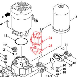 川本ポンプ カワエースN3-255・N3-256 ファインセンサー(24) PSF-4-1.4