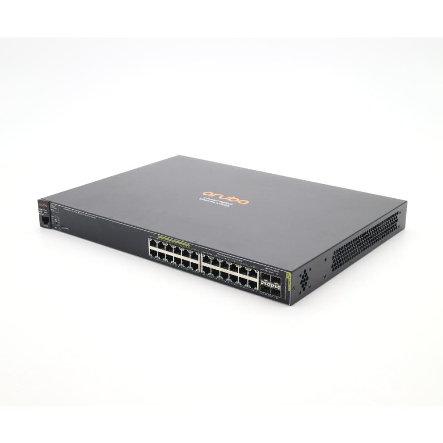 aruba 253024GPoEP 24ポート1000BASET IEEE802.3at PoE+給電対応 4ポートSFPスロット L2