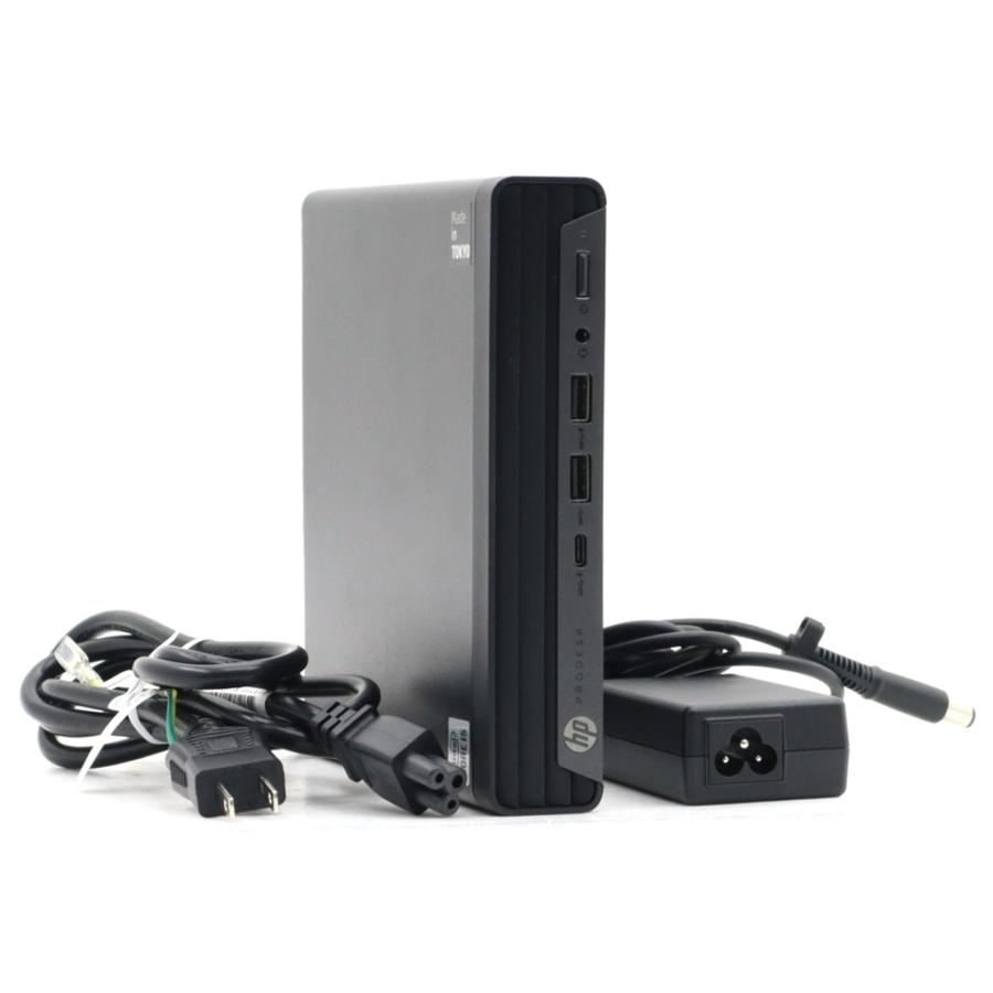 デスクトップ hp ProDesk 400 G6 DM Core i5-10500T 2.30GHz 8GB 256GB