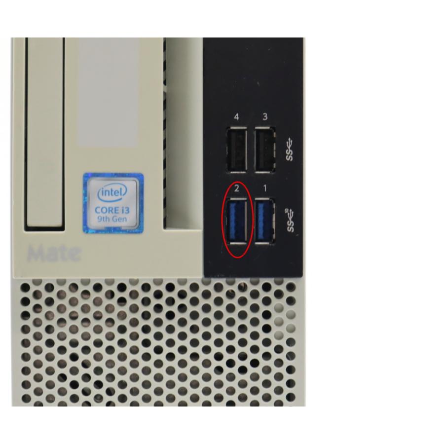 デスクトップ NEC Mate MRL36/L-5 Core i3-9100 3.60GHz 8GB 256GB