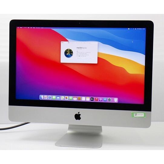 Apple iMac 21.5インチ Retina 4K 2017 Core i5-7400 3GHz 16GB 1TB Radeon Pro 555 4096x2304ドット macOS Big Sur