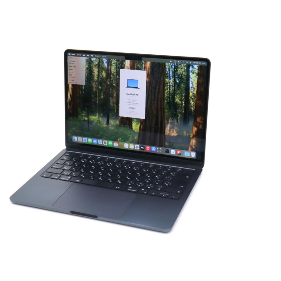 ノートパソコン Apple MacBook Air 13インチ M2 2022 ミッドナイト 