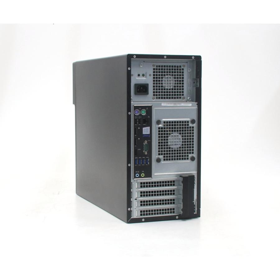 デスクトップ DELL Precision 3620 Tower Core i3-6100 3.7GHz 16GB 128GB(SSD) HDMI/DisplayPort x2出力 DVD+-RW Windows7 Pro 64bit