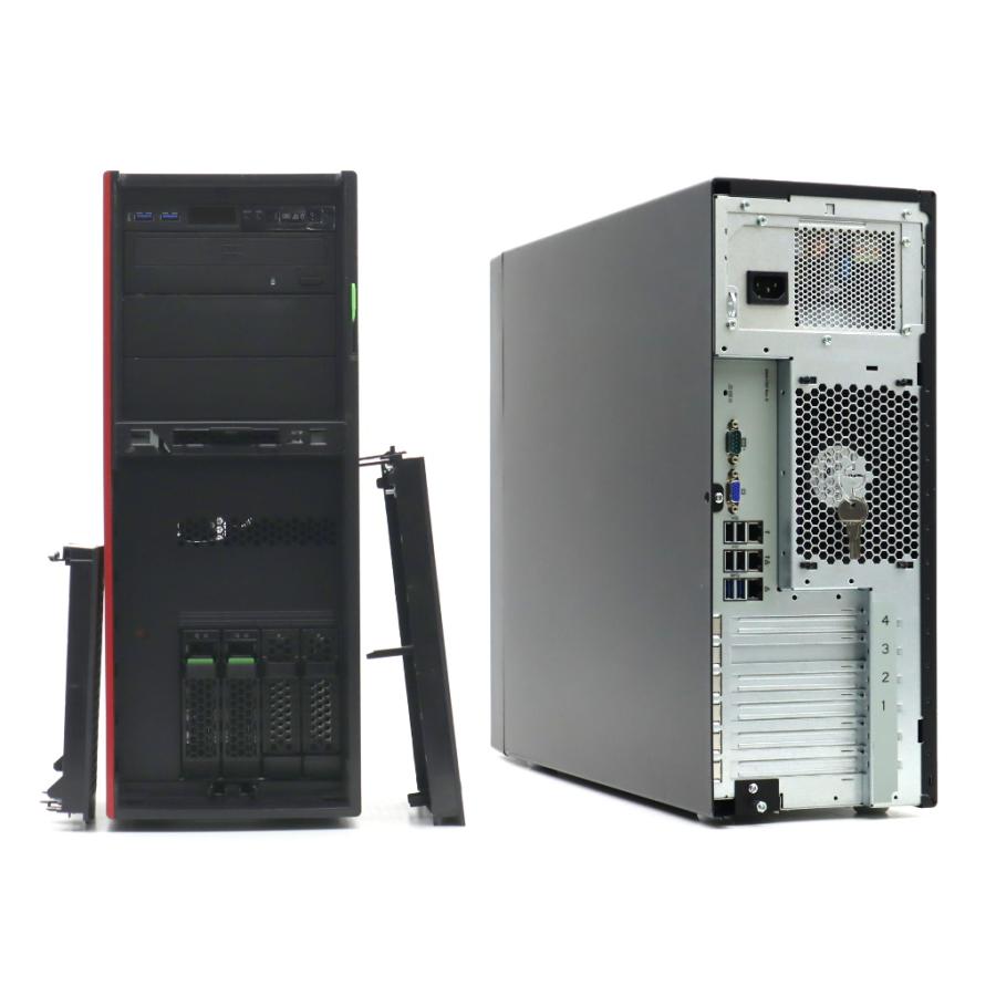 富士通Server PRIMERGY TX1330 M4 Xeon E-2124 富士通 PRIMERGY TX1330 M4 Xeon E-2124 3.3GHz 16GB 1TBx2台