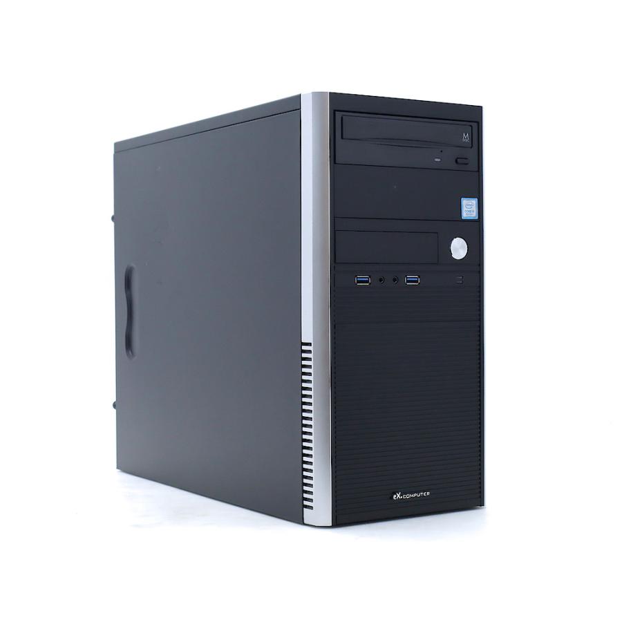 TSUKUMO タワーPC eX.computer Core i5-9600K 3.7GHz 8GB 500GB(SSD