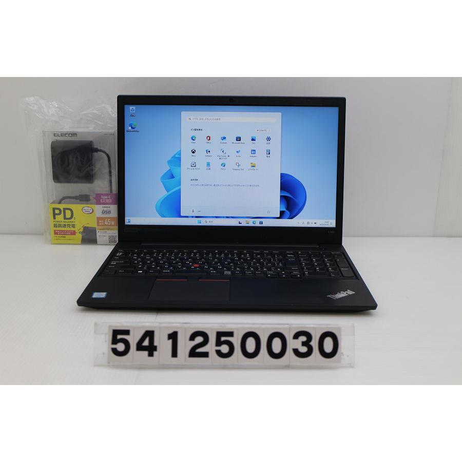 ノートパソコン Lenovo ThinkPad E580 Core i5 8250U 1.6GHz/8GB ノートパソコン Lenovo ThinkPad E580 Core i5 8250U 1.6GHz/8GB