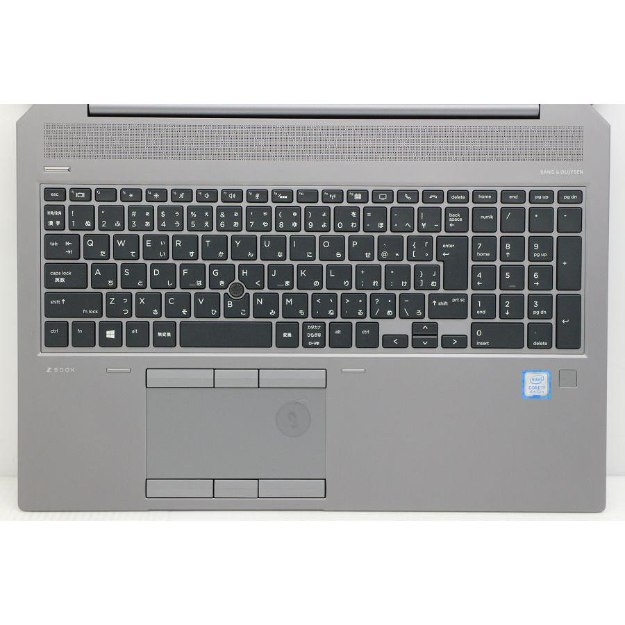 その他ノートPC本体 HP ZBook 15 G5 RAM 16GB / core i7- 8750H 日本HP 【中古パソコン】HP ZBOOK 15 G5 MobileWorkstasion 中古