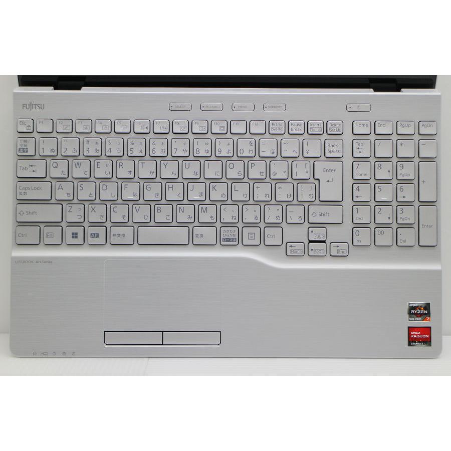 ノートパソコン 富士通 LIFEBOOK AH50/H1 Ryzen 7 5700U 1.8GHz