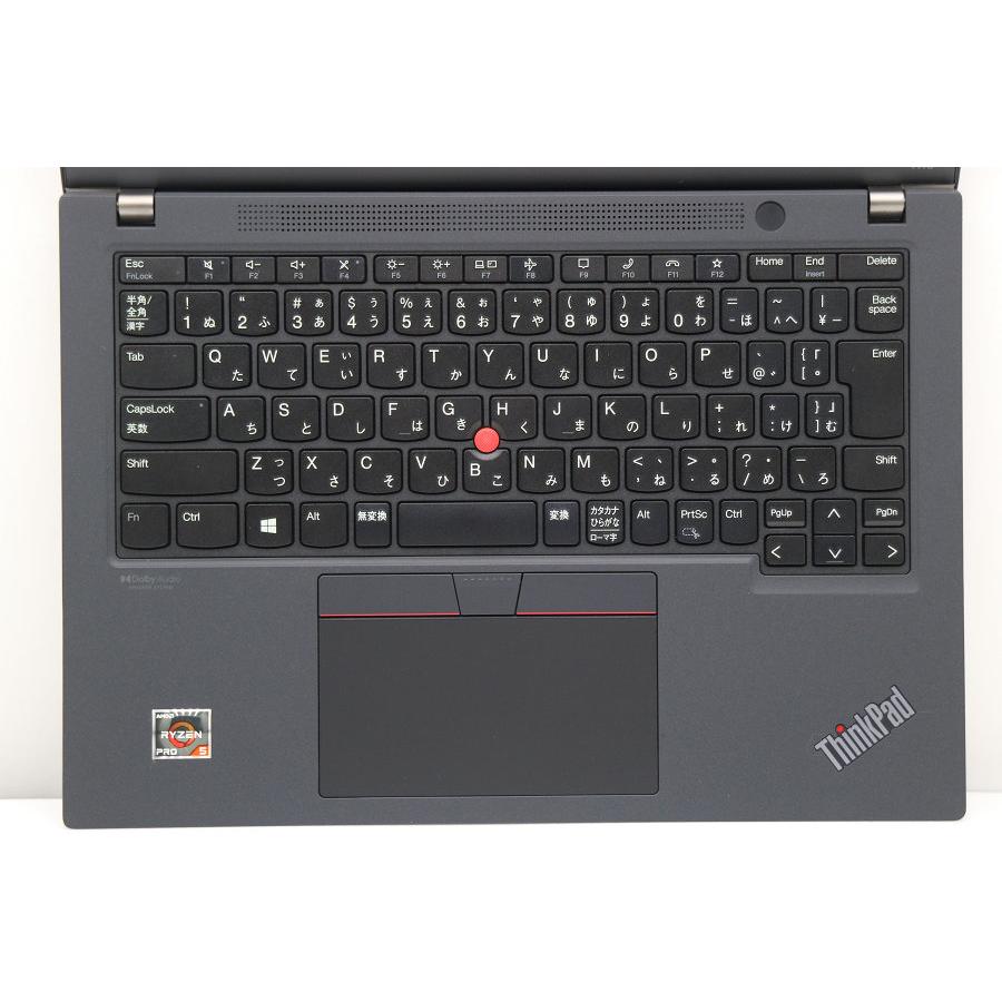 ノートパソコン Lenovo ThinkPad X13 Gen2 Ryzen 5 Pro 5650U 2.3GHz/8GB/256GB(SSD)/13.3W/WUXGA(1920x1200)/LTE/Win11｜pon-junkshop｜02