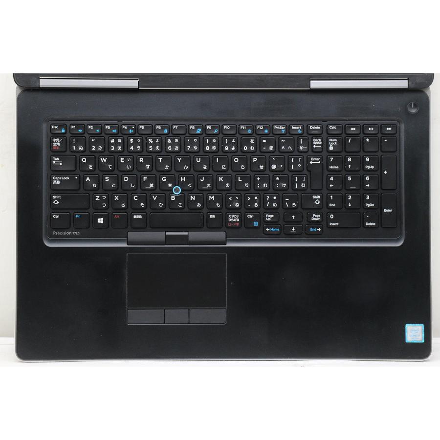 ノートパソコン DELL Precision 7720 Core i7 7920HQ 3.1GHz/16GB