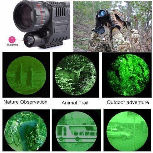 光学デジタル IR ナイトビジョン ナイトスコープ 5×40mm ミリタリー 単
