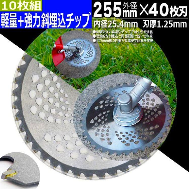 家庭用草刈り機 エンジン 草刈機 2分割式 金属刃 ナイロンカッター