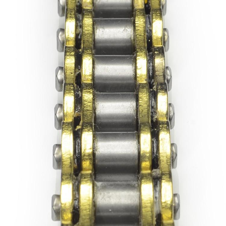 バイク チェーン 428-150L O-RING ゴールド 金 シールチェーン バイク チェーン 428-150L O-RING ゴールド 金 シールチェーン