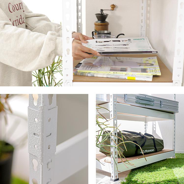 オープンラック オープンシェルフ 木製 ウッドラック 5段 棚 北欧 棚 幅80cm 2WAY 簡単組立 5段 収納 シェルフ インテリア 収納ラック おすすめ 新生活 |  | 05