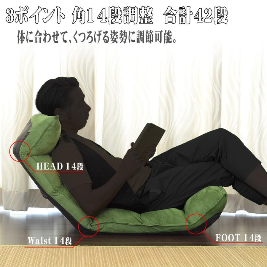 【新品 送料無料】  高座椅子　低反発入り　全2色　リクライニングチェア　椅子 天然木 低反発高座椅子 座ったままリクライニング｜ファミリー・ライフ