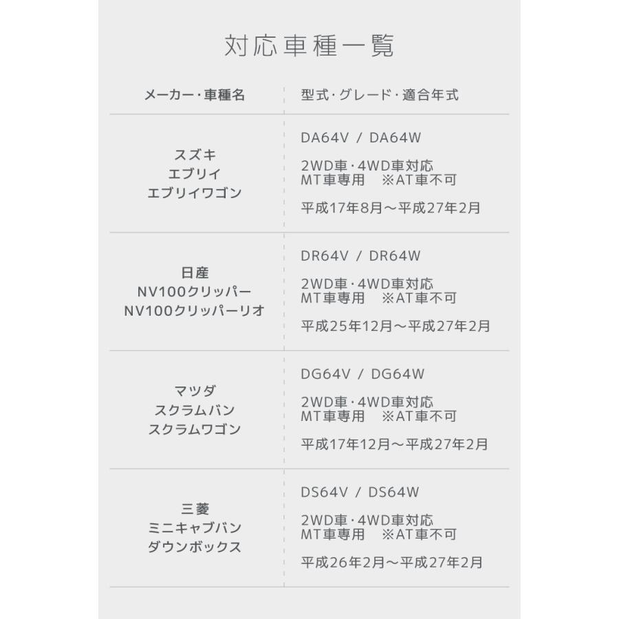 フロアマット エブリィ エブリィバン  MT車専用 EVERY DA64V DA64W スズキ DR64 DG64V DS64V DA64系 3P 3点セット カー 黒 お掃除簡単 汚れ防止 | エブリイワゴン | 10