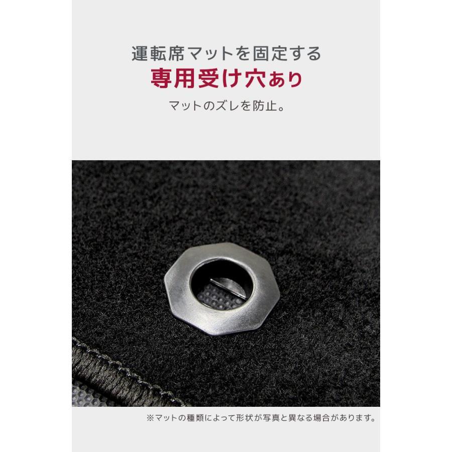 フロアマット Nワゴン エヌワゴン N-WGNカスタム JH3 JH4 ホンダ 3P 3点セット HONDA カーマット フルセット カー 黒 運転席 助手席 お掃除簡単 汚れ防止 | N-WGN | 08