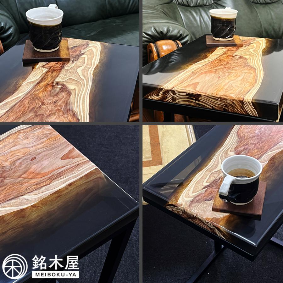 天然杉 泡杢 希少木材 天然木 サイドテーブル ソファーテーブル 天然杉 泡杢 希少木材 天然木 サイドテーブル ソファーテーブル