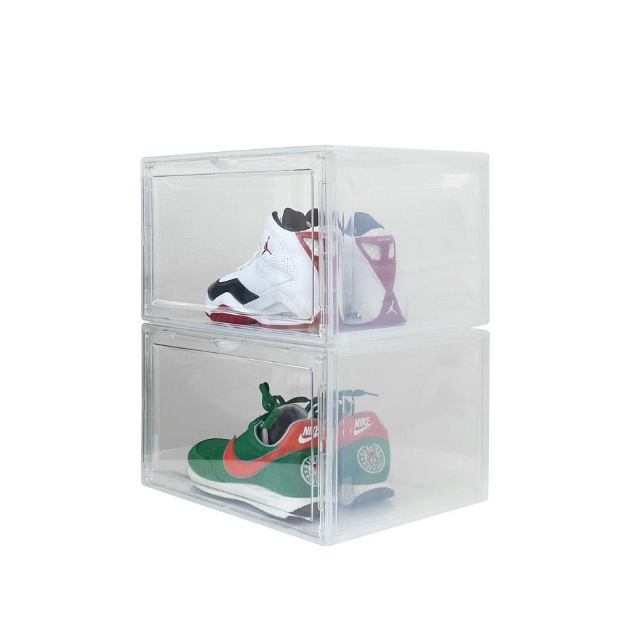シューズボックス シューズラック 3個セット シューズケース スニーカーボックス クリア 靴 収納 靴箱 ラック スタッキング おしゃれ |  | 14