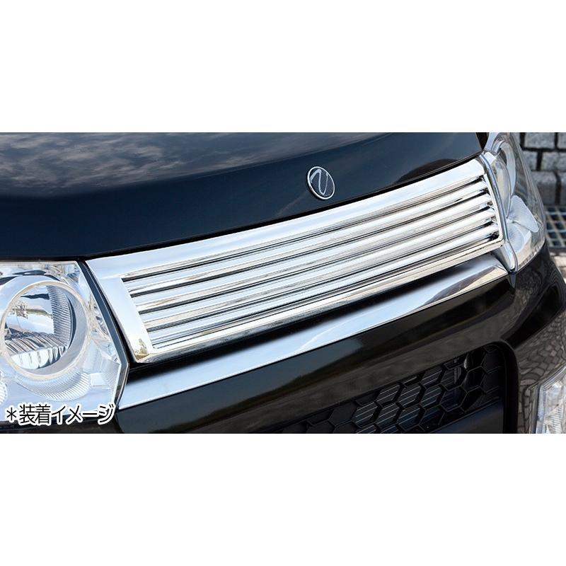 ムーヴ フロント メッキグリル ダイハツ ムーブカスタム 後期 L175