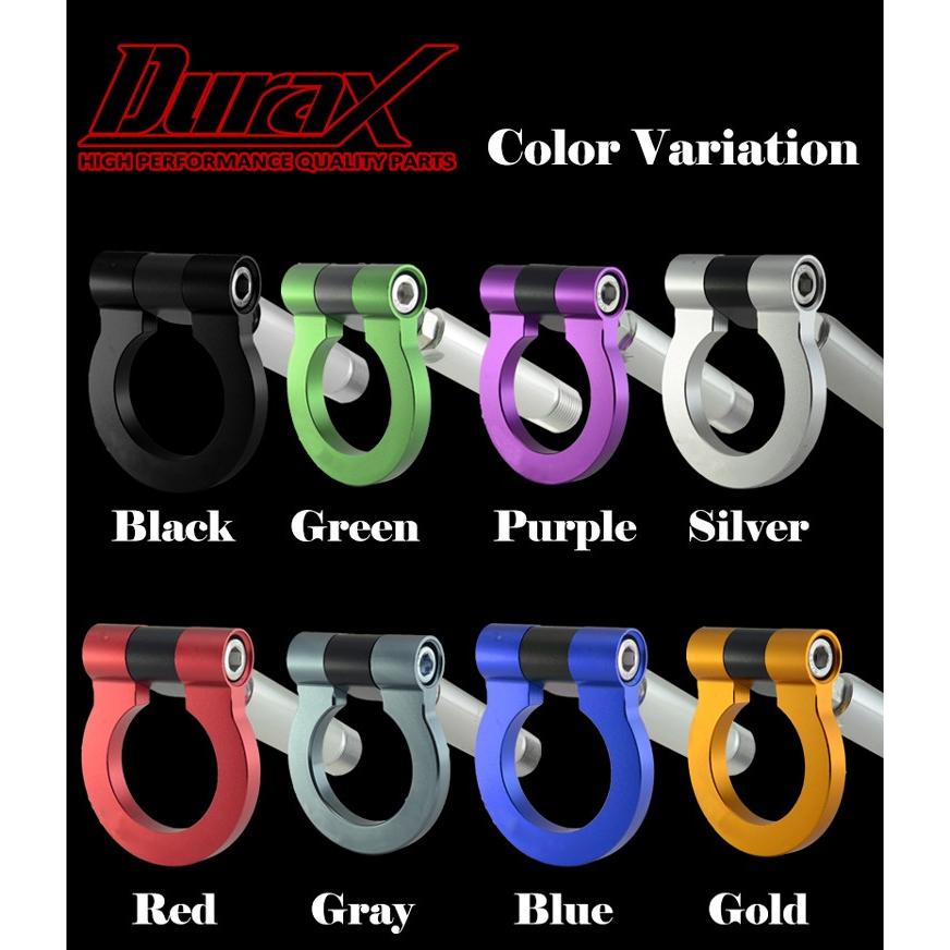 牽引フック トーイングフック フリップアップ 汎用 フロント リア DURAX M24 P2.0 可倒 折りたたみ ドレスアップ レース 競技 走行 色選択 TH130 | Durax | 04